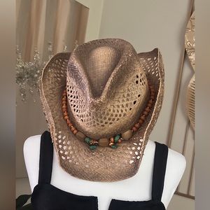 Peter Grimm Drifter Ombre Hat with beads
